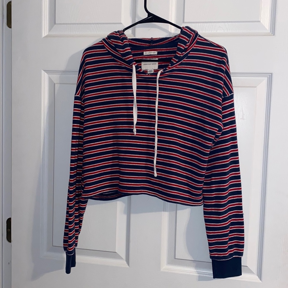 American Eagle Cropped Hoodie